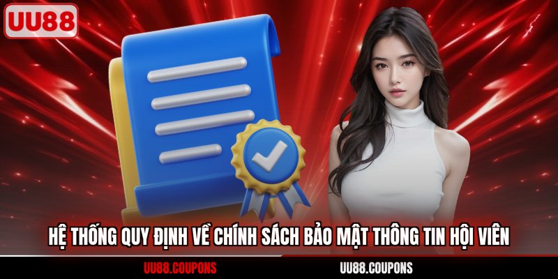 Hệ thống quy định về chính sách bảo mật thông tin hội viên